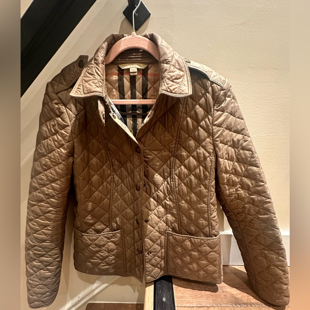 Classic Burberry Quilted Jacket
